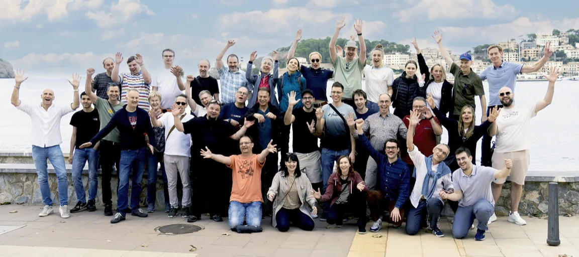 Gruppenfoto des Localion-Teams